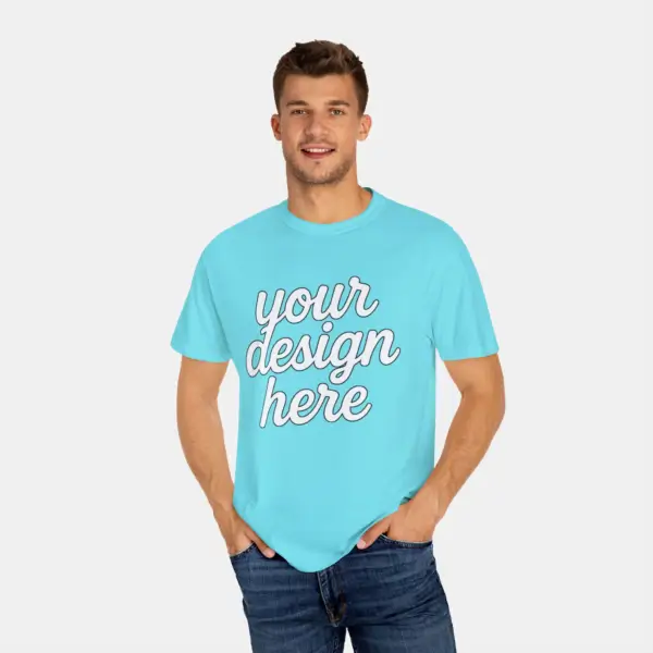 Customizable Unisex T-Shirt - Comfort Colors 1717 (Color Palette 3)