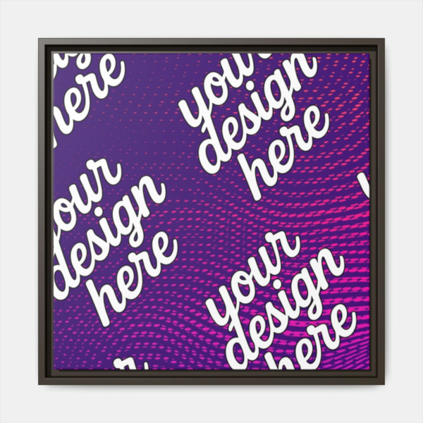 Espresso Framed Canvas - Available In Multiple Styles and Sizes