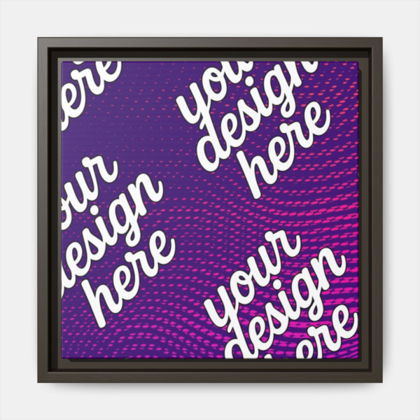 Espresso Framed Canvas - Available In Multiple Styles and Sizes