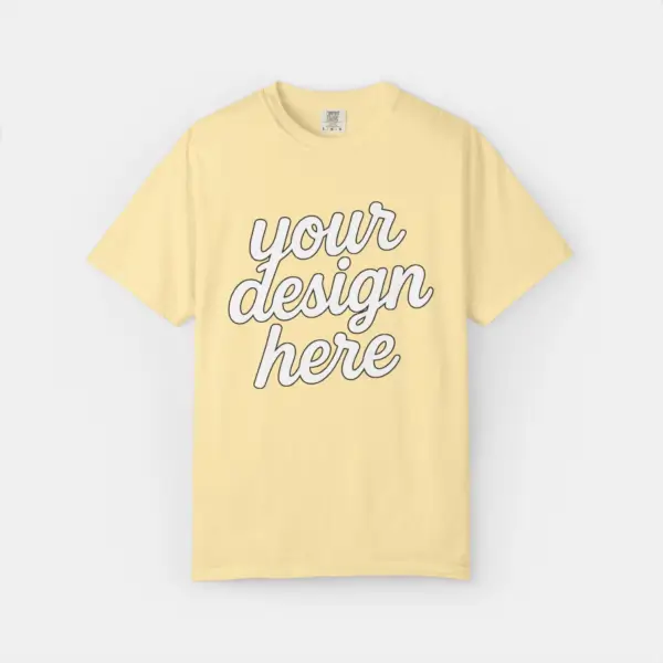 Customizable Unisex T-Shirt - Comfort Colors 1717 (Color Palette 2)