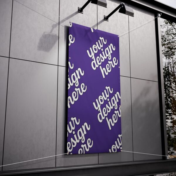 Custom Durable Vinyl Banner — Weatherproof Event & Business Signage (Various Sizes)