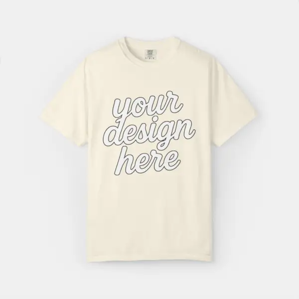 Customizable Unisex T-Shirt - Comfort Colors 1717 (Color Palette 1)