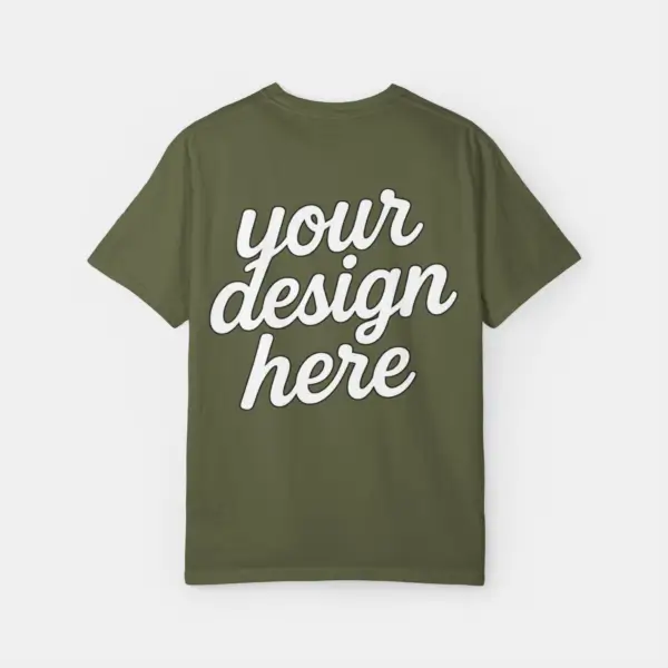 Customizable Unisex T-Shirt - Comfort Colors 1717 (Color Palette 2)