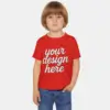 Toddler T-shirt Joyful Playful Design - Heavy Cotton™