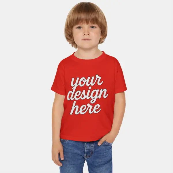 Toddler T-shirt Joyful Playful Design - Heavy Cotton™