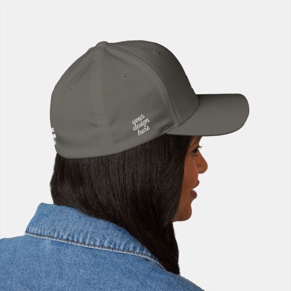 Six Panel Structured Embroidered Cap - Flexfit
