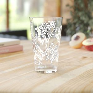 16oz Clear Pint Glass