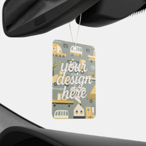 Car Air Freshener — New Car / Pine / Black Ice Scent (Double-Sided)
