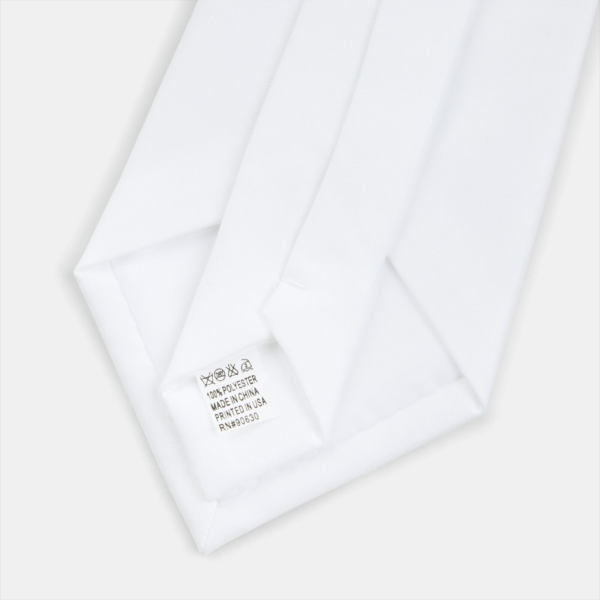 Satin Polyester Necktie — Vibrant Statement Tie