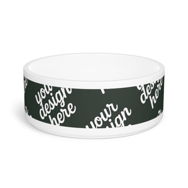 Ceramic Pet Bowl — 16oz Vibrant Glaze Food & Water Bowl