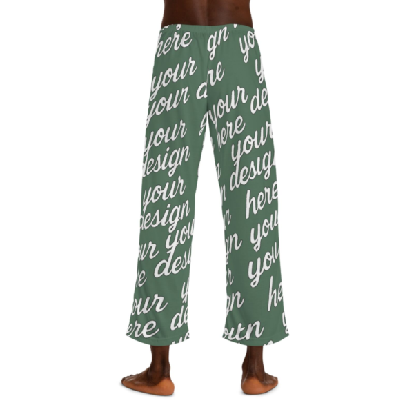Men's All-Over Print Pajama Pants — Cozy Soft Polyester Lounge Pants
