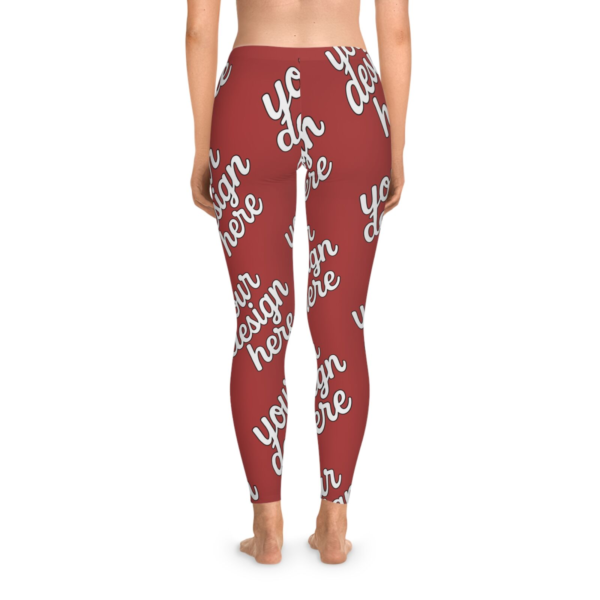 All-Over Print Stretchy Leggings — Ankle-Length Activewear