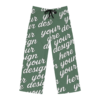 Men's All-Over Print Pajama Pants — Cozy Soft Polyester Lounge Pants
