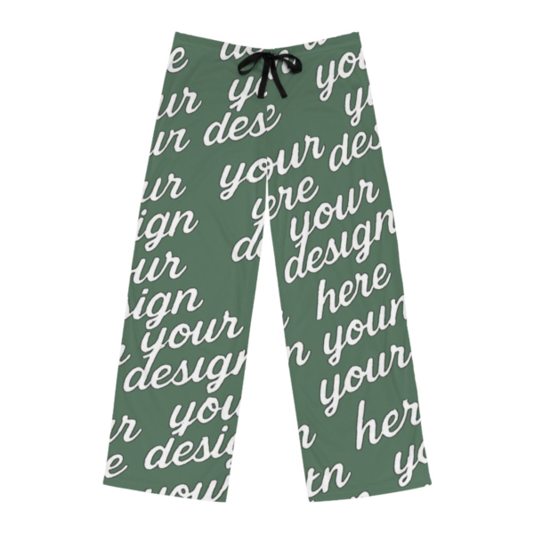 Men's All-Over Print Pajama Pants — Cozy Soft Polyester Lounge Pants
