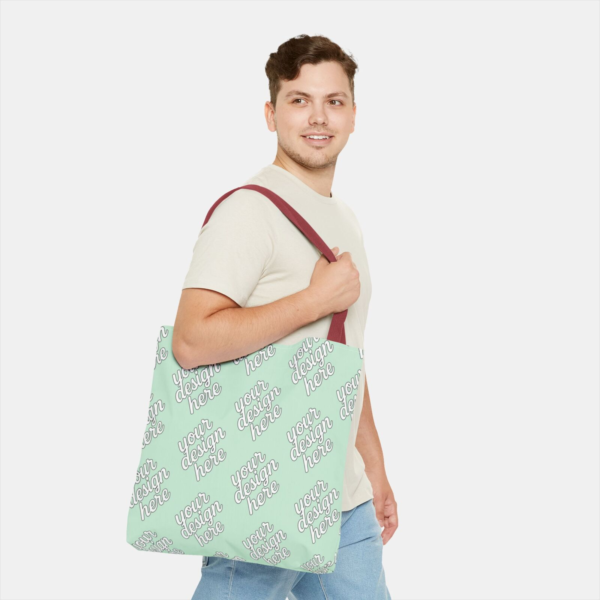 Durable Everyday Tote Bag — Spacious Polyester Carryall for Work, School & Travel