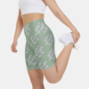 Women's Workout Shorts — All-Over Print Fitness Shorts