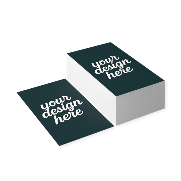 Premium Vibrant Business Cards — 3.5" x 2" | Premium Paper & Multiple Finishes