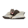 Plush Fleece Pet Bed — Cozy Removable-Cover Bed for Dogs & Cats