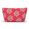 T-Bottom Accessory Pouch — Durable Polyester Travel Cosmetic & Pencil Case