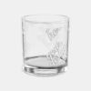 Modern 10oz Rocks Glass with Wraparound Print – Premium Tempered Barware