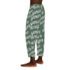 Men's All-Over Print Pajama Pants — Cozy Soft Polyester Lounge Pants