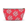 T-Bottom Accessory Pouch — Durable Polyester Travel Cosmetic & Pencil Case