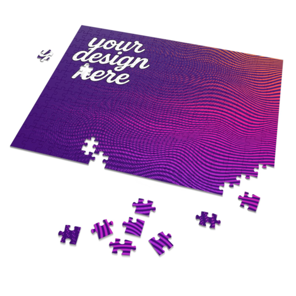 Jigsaw Puzzle with Tin — Gloss Finish, Multiple Piece Counts and Sizes