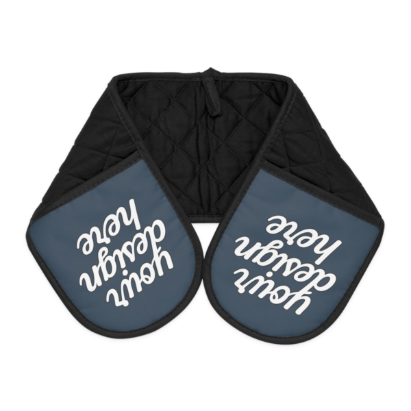 Stylish Heat-Insulated Oven Mitts — Slip-Resistant Kitchen Gloves for Baking