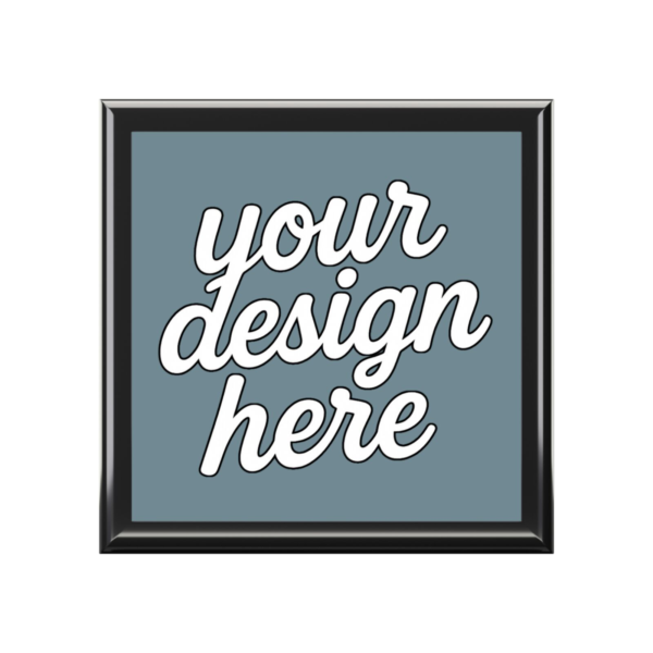 Elegant Rubberwood Jewelry Box — Felt-Lined Keepsake Organizer