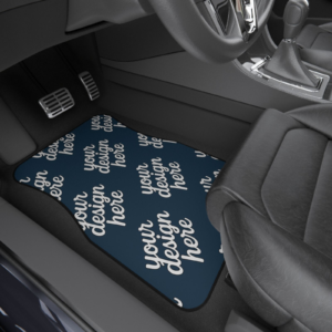 Vehicle Car Mats — Set of 2, Anti-Slip Polyester Floor Liners