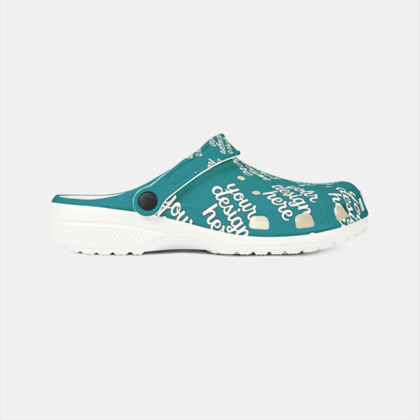 All-Over Print Foam Clogs — Lightweight Anti-Slip Casual Shoes