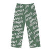 Men's All-Over Print Pajama Pants — Cozy Soft Polyester Lounge Pants