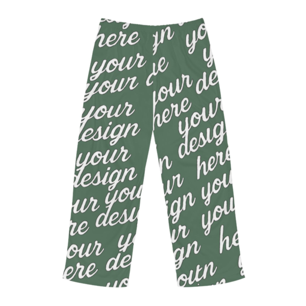 Men's All-Over Print Pajama Pants — Cozy Soft Polyester Lounge Pants