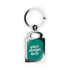 Rectangle Photo Keyring – Glossy Memory Keychain