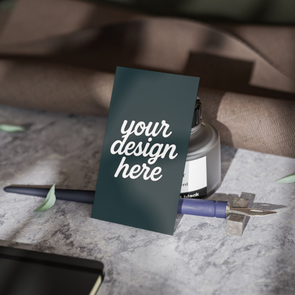 Premium Vibrant Business Cards — 3.5" x 2" | Premium Paper & Multiple Finishes