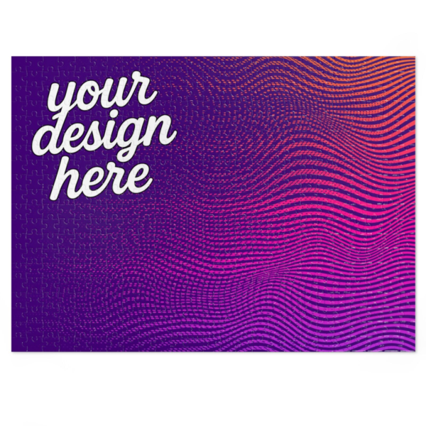 Jigsaw Puzzle with Tin — Gloss Finish, Multiple Piece Counts and Sizes