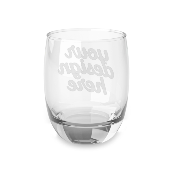 Modern Printed Whiskey Glass — 6oz Elegant Colorful Barware