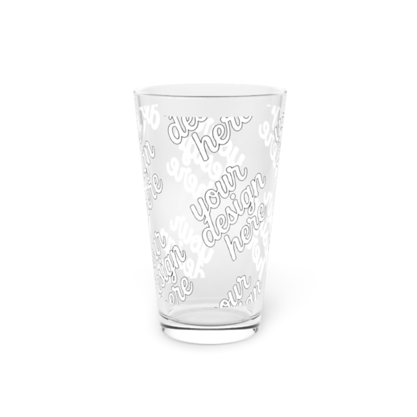 16oz Clear Pint Glass