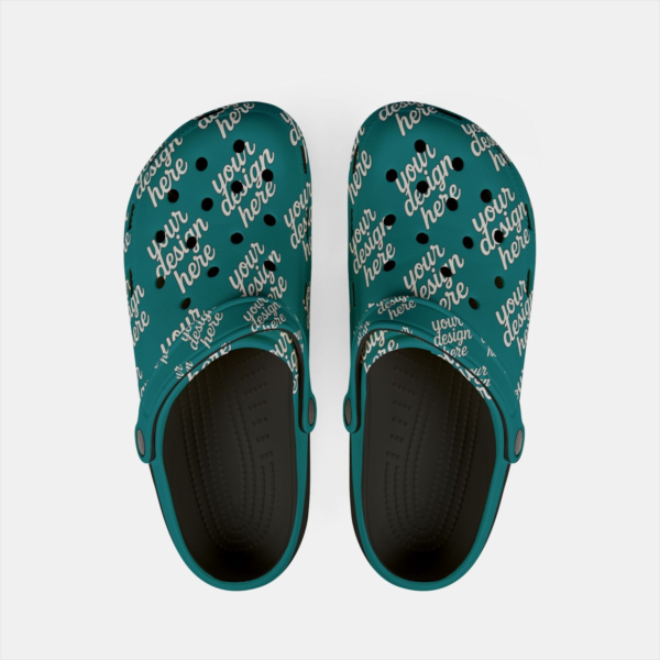 All-Over Print Foam Clogs — Lightweight Anti-Slip Casual Shoes