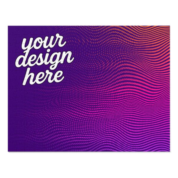 Jigsaw Puzzle with Tin — Gloss Finish, Multiple Piece Counts and Sizes