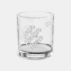Modern 10oz Rocks Glass with Wraparound Print – Premium Tempered Barware
