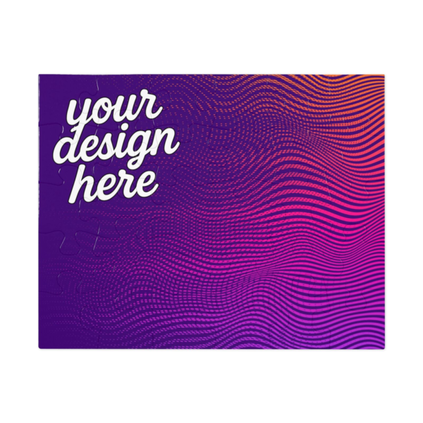 Jigsaw Puzzle with Tin — Gloss Finish, Multiple Piece Counts and Sizes