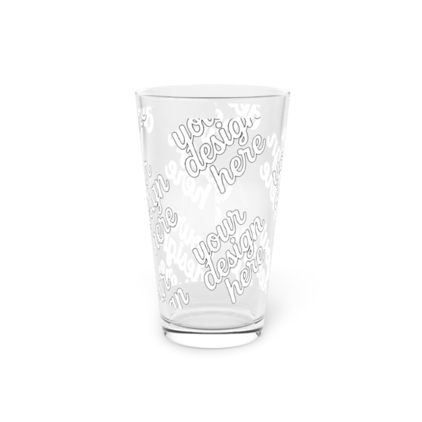 16oz Clear Pint Glass