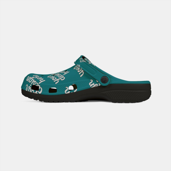 All-Over Print Foam Clogs — Lightweight Anti-Slip Casual Shoes