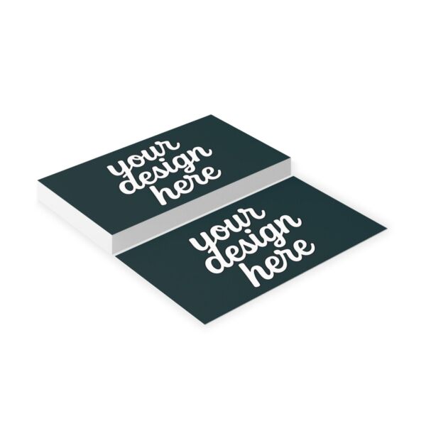 Premium Vibrant Business Cards — 3.5" x 2" | Premium Paper & Multiple Finishes