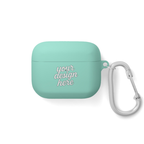 AirPods Case Cover — Protective Colorful Cover with Carabiner (Fits AirPods & AirPods Pro)