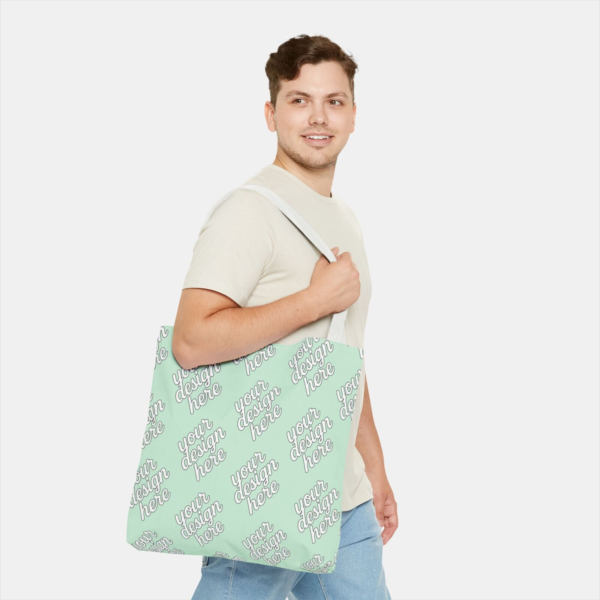 Durable Everyday Tote Bag — Spacious Polyester Carryall for Work, School & Travel