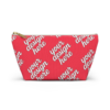 T-Bottom Accessory Pouch — Durable Polyester Travel Cosmetic & Pencil Case
