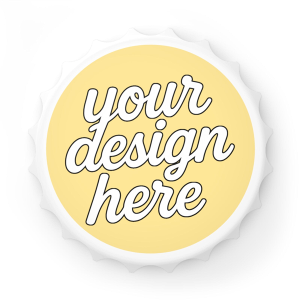 Colorful Magnetic Bottle Opener — Dual-Action Cap-Shaped Bar Tool