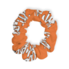 Vibrant All-Over Print Scrunchie — Durable Polyester Jersey Hair Tie